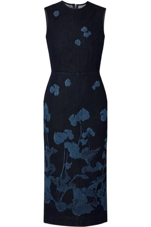 Erdem Robe sans manches à coupe mi-longue