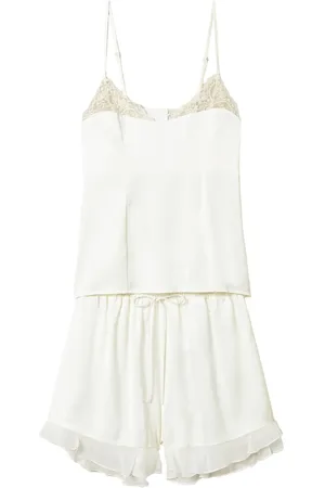 Twin-Set Pyjama à détails en dentelle
