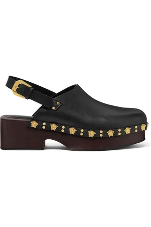 VERSACE Mules à détails de clous