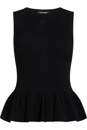 Karl Lagerfeld Haut à design péplum