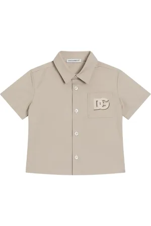 Dolce & Gabbana Chemise à logo DG brodé