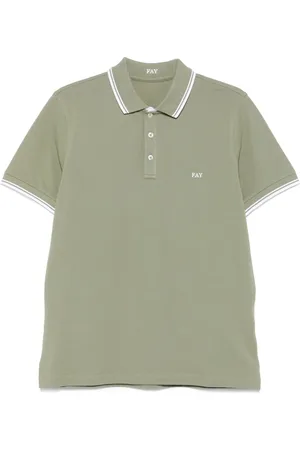FAY Polo à logo brodé