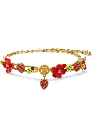 VERSACE Collier ras-du-cou Strawberry Garden