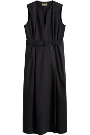Woolrich Robe longue à taille ceinturée