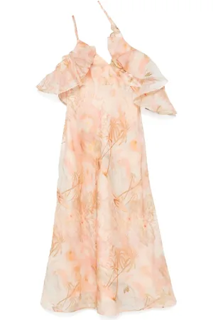 ZIMMERMANN Robe Illuminate à coupe mi-longue