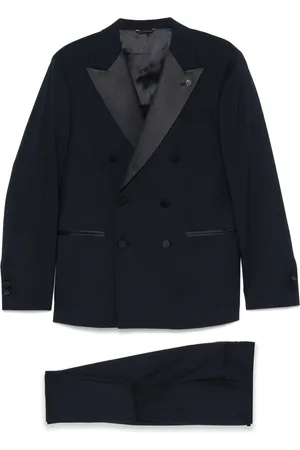 Manuel Ritz Costume à veste à boutonnière croisée