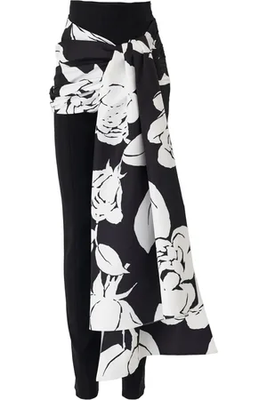 Carolina Herrera Pantalon skinny à détail de ceinture