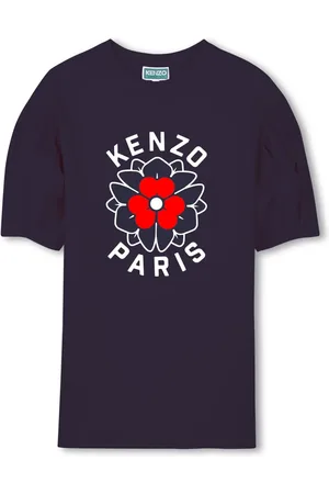 Kenzo Robe à logo imprimé