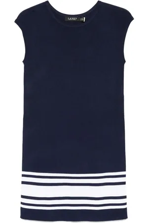 Ralph Lauren Robe courte à détails rayés