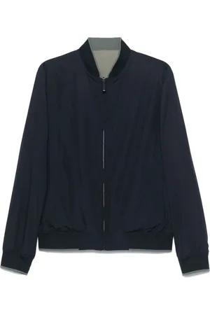 CANALI Veste bomber à design réversible