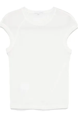 Helmut Lang T-shirt transparent à design torsadé