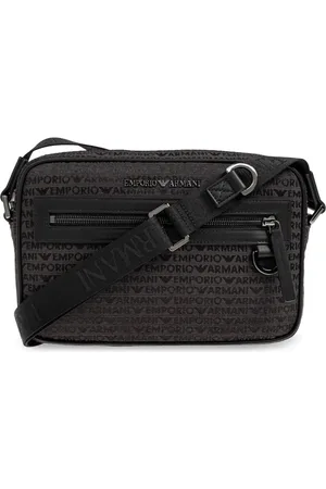Emporio Armani Sacoche à logo en jacquard