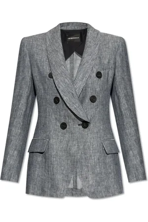 Emporio Armani Blazer à boutonnière croisée