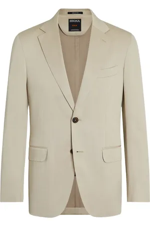 Ermenegildo Zegna Blazer Centoventimila en coton mélangé