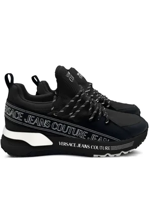 VERSACE Baskets à logo imprimé