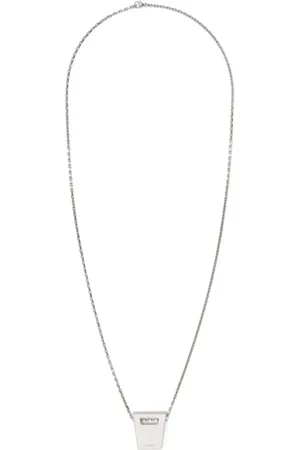 Rick Owens Collier à logo gravé