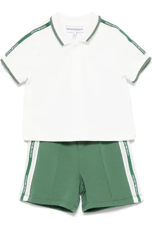 Emporio Armani Ensemble short-haut à bande logo