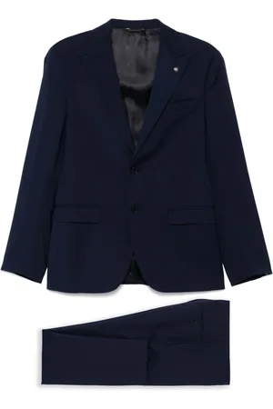 Manuel Ritz Costume à revers crantés