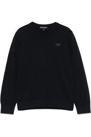 Emporio Armani Pull à patch logo