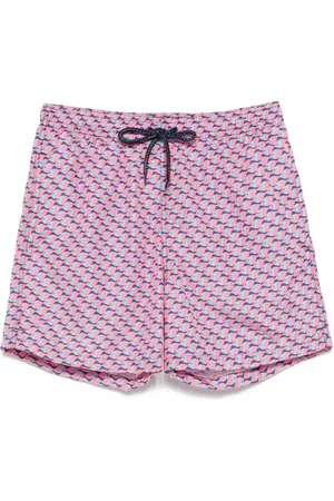 DRUMOHR Short de bain à imprimé graphique