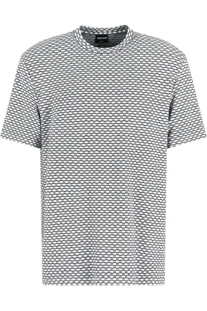 Giorgio Armani T-shirt à motif en jacquard