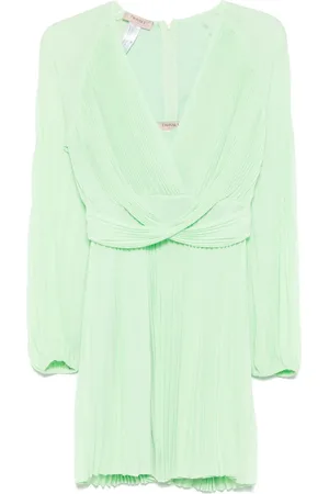 Twin-Set Robe courte à design plissée