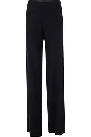 Emporio Armani Pantalon palazzo en cady