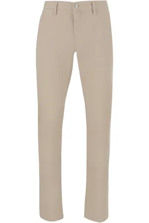 Jacob Cohen Pantalon droit à appliqué