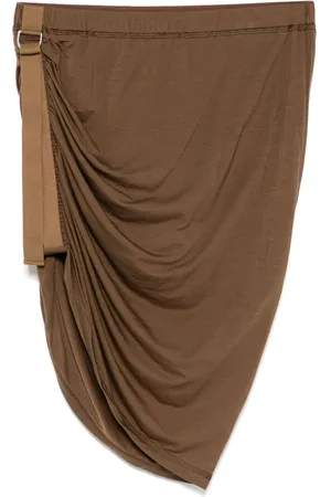 Helmut Lang Jupe à design asymétrique