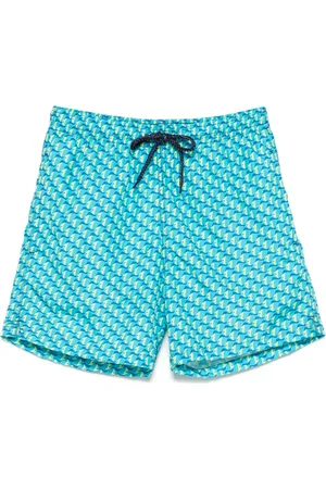 DRUMOHR Short de bain à imprimé graphique