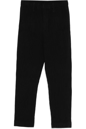 Issey Miyake Pantalon slim plissé