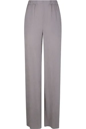 Emporio Armani Pantalon évasé Nari en maille nervurée