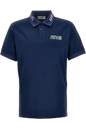 VERSACE Polo à logo brodé