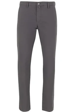 Jacob Cohen Pantalon droit à appliqué
