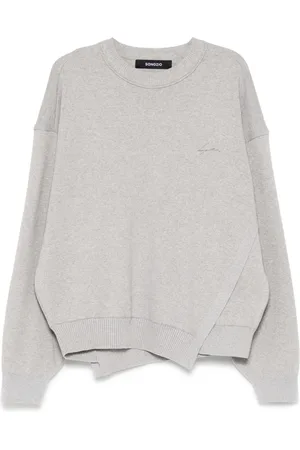 SONGZIO Pull asymétrique à broderies