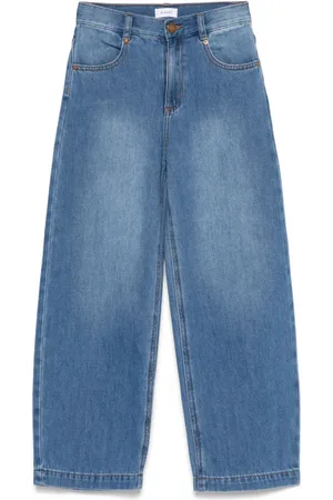 Pinko Jean droit à logo imprimé