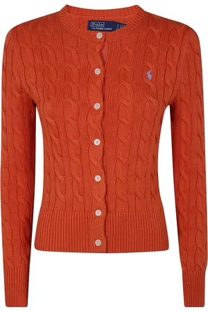 Ralph Lauren Cardigan en maille torsadée