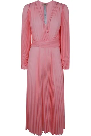 Twin-Set Robe mi-longue à design plissé