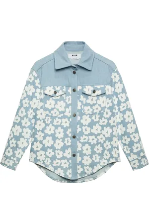 Msgm Chemise à fleurs