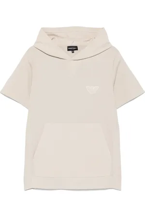 Emporio Armani Hoodie à patch logo