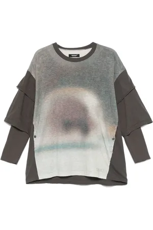 UNDERCOVER T-shirt à design superposé