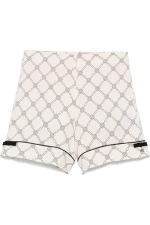 Elisabetta Franchi Short à logo imprimé