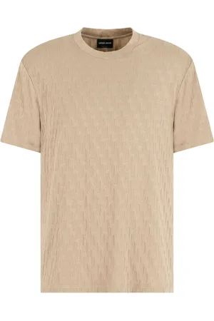 Giorgio Armani T-shirt à motif en jacquard