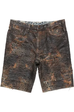 Acne Studios Short à motif monogrammé