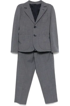 Emporio Armani Costume à motif pied-de-poule