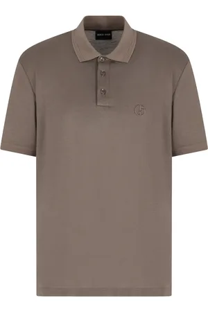 Giorgio Armani Polo à logo brodé