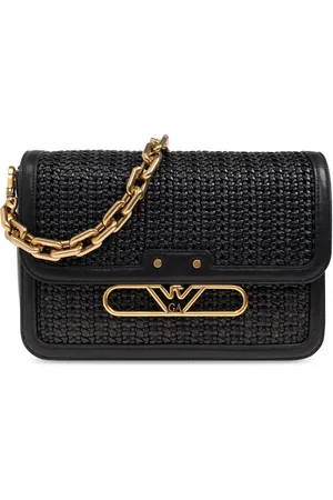 Emporio Armani Sac porté épaule à plaque logo