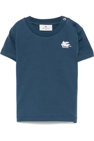 Etro T-shirt à logo brodé