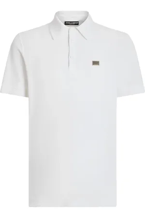 Dolce & Gabbana Polo à plaque logo
