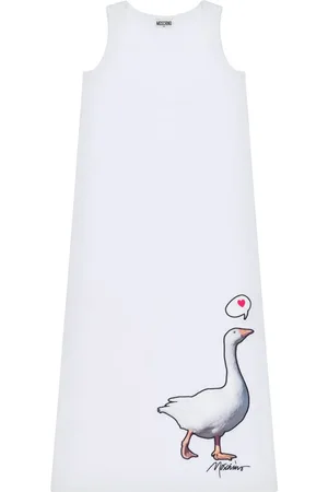 Moschino Robe à motif d